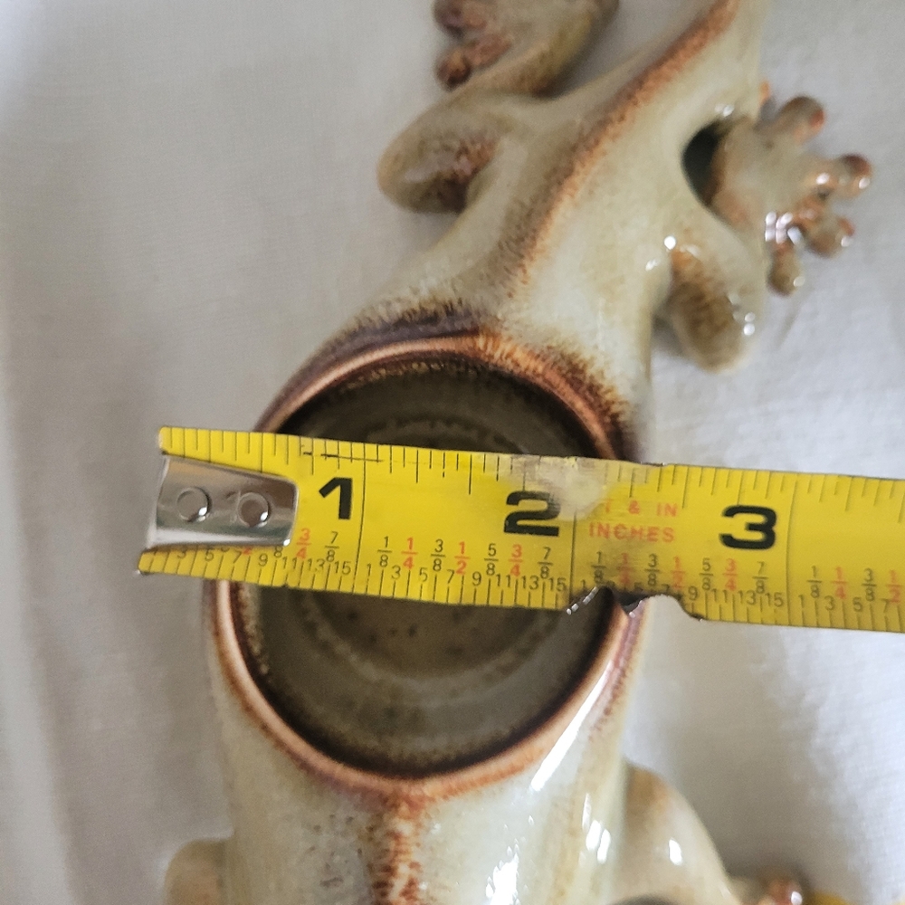 Ceramic Lizard Figurine in Beige and Brown - Home Accent (Reposh) - Picture 9 of 9